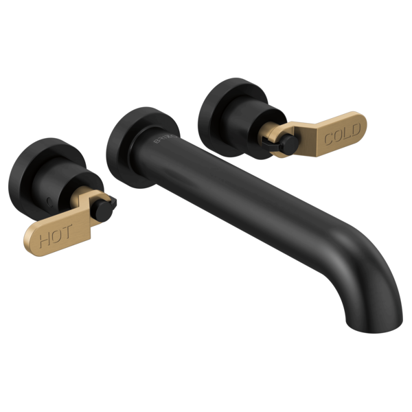 Brizo T70435 BL, assembled configuration; separately required handles, body, mounting parts and rough-in are not included unless specified in the listing.