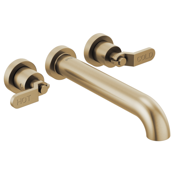 Brizo T70435 GL, assembled configuration; separately required handles, body, mounting parts and rough-in are not included unless specified in the listing.