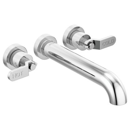 Brizo T70435 PC, assembled configuration; separately required handles, body, mounting parts and rough-in are not included unless specified in the listing.