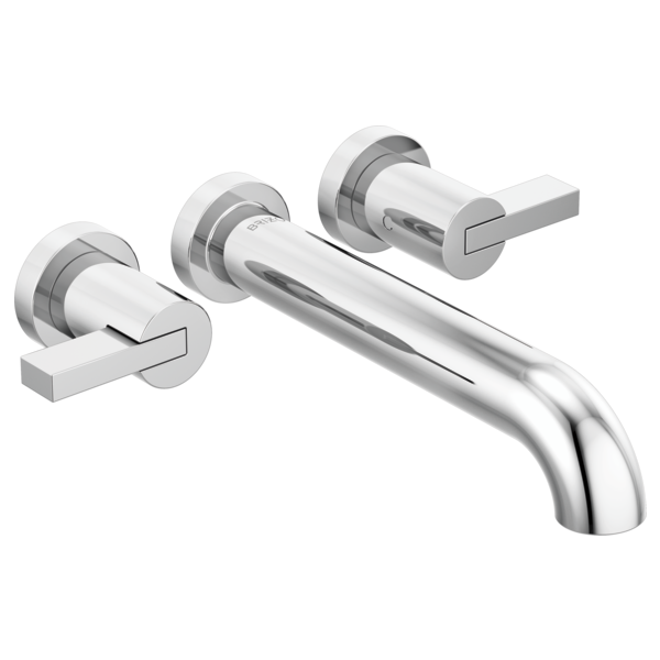 Brizo T70435 PC, assembled configuration; separately required handles, body, mounting parts and rough-in are not included unless specified in the listing.
