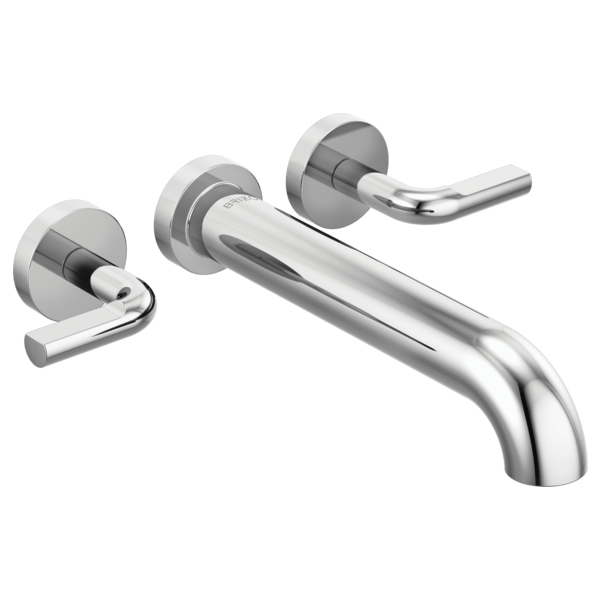 Brizo T70435 PC, assembled configuration; separately required handles, body, mounting parts and rough-in are not included unless specified in the listing.