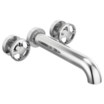 Brizo T70435 PC, assembled configuration; separately required handles, body, mounting parts and rough-in are not included unless specified in the listing.