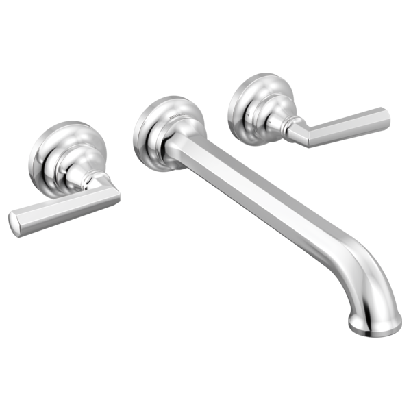 Brizo T70465 PC, assembled configuration; separately required handles, body, mounting parts and rough-in are not included unless specified in the listing.