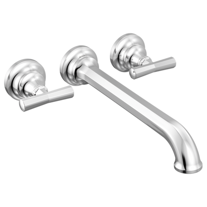 Brizo T70465 PC, assembled configuration; separately required handles, body, mounting parts and rough-in are not included unless specified in the listing.