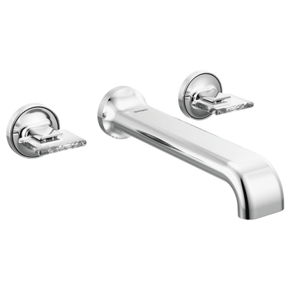 Brizo T70467 PC, assembled configuration; separately required handles, body, mounting parts and rough-in are not included unless specified in the listing.