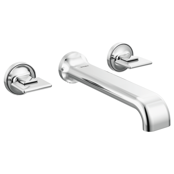 Brizo T70467 PC, assembled configuration; separately required handles, body, mounting parts and rough-in are not included unless specified in the listing.