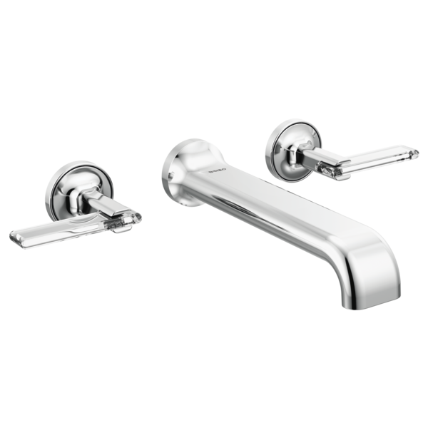 Brizo T70467 PC, assembled configuration; separately required handles, body, mounting parts and rough-in are not included unless specified in the listing.