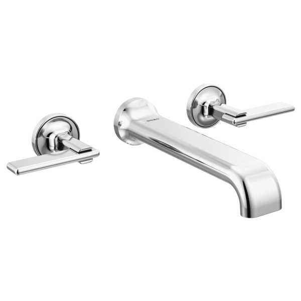 Brizo T70467 PC, assembled configuration; separately required handles, body, mounting parts and rough-in are not included unless specified in the listing.