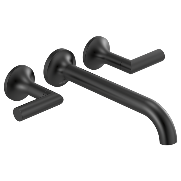 Brizo T70475, BL, shown with HL70475 handle kit; handles and rough-in sold separately.