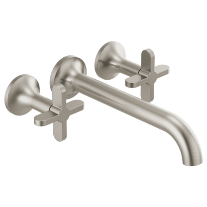 Brizo T70475, BN, shown with HX70475 handle kit; handles and rough-in sold separately.
