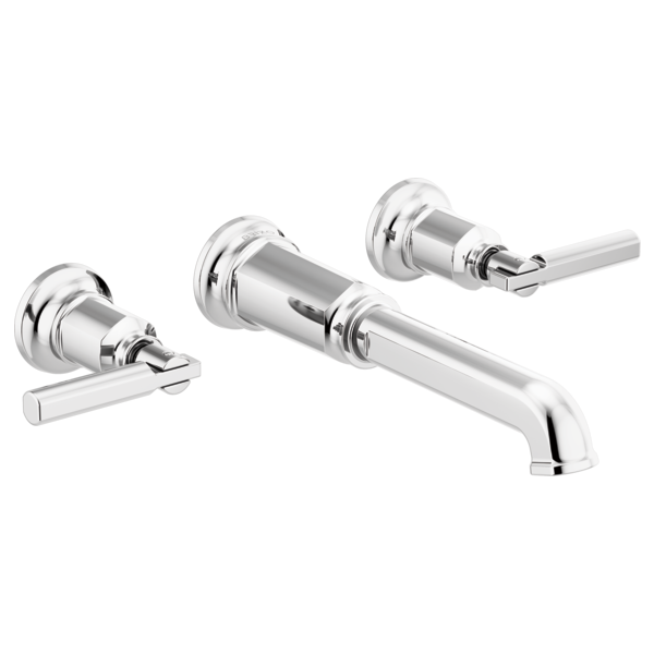 Brizo T70476, PC, shown with HL70476 handle kit; handles and rough-in sold separately.