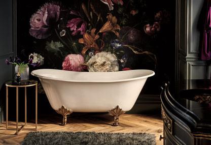 Brizo T70476 in PG, installation inspiration; other fixtures and optional accessories shown are sold separately.
