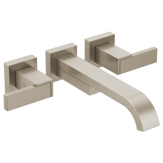 Brizo T70480, BN, shown with HL70480 handle kit; handles and rough-in sold separately.