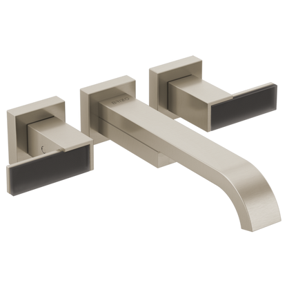 Brizo T70480, BN, shown with HL70482 handle kit; handles and rough-in sold separately.