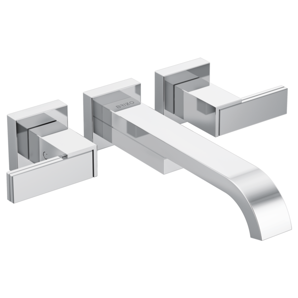 Brizo T70480, PC, shown with HL70480 handle kit; handles and rough-in sold separately.
