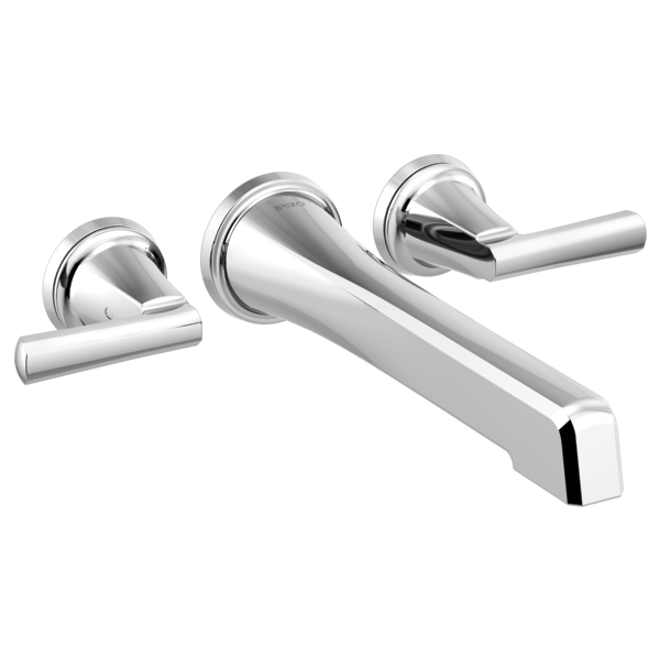 Brizo T70498, PC, shown with HL7098 handle kit; handles and rough-in sold separately.