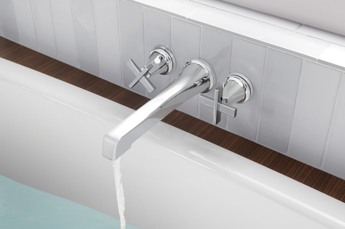 Brizo Levoir Wall Mount Tub Filler Trim (Less Handles) - T70498 - lifestyle 3