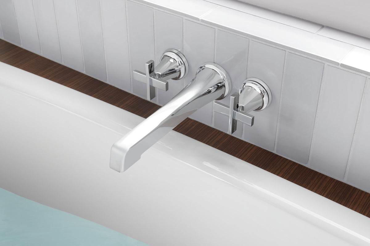 Brizo Levoir Wall Mount Tub Filler Trim (Less Handles) - T70498 - lifestyle 2