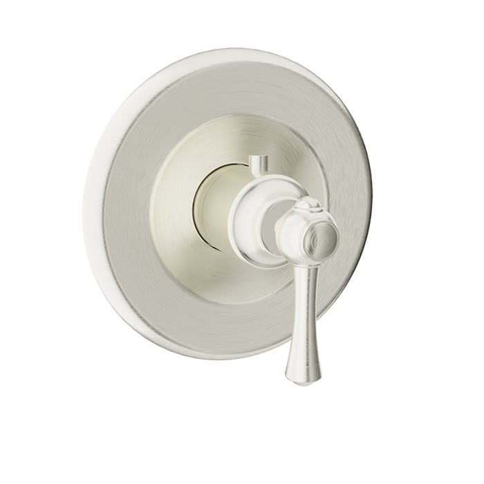 Baril Tradition B72 Thermostatic Valve Trim - Brushed Nickel