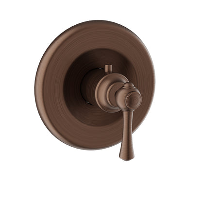Baril Tradition B72 Thermostatic Valve Trim - Venetian Bronze