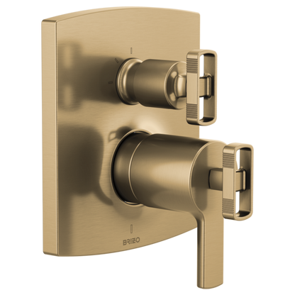 Brizo T75506, GL, shown with HK7506 handle kit; handles and rough-in sold separately.