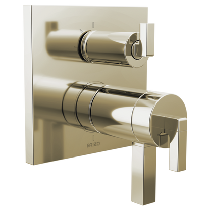 Brizo T75522, PN, shown with HL7522 handle kit; handles and rough-in sold separately.
