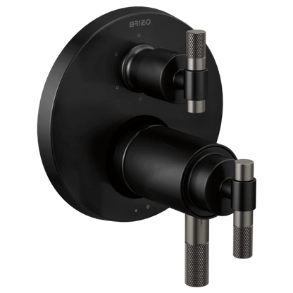 Brizo Litze T75635-BLLHP shown with HL7533-BLSL handle kit, sold separately