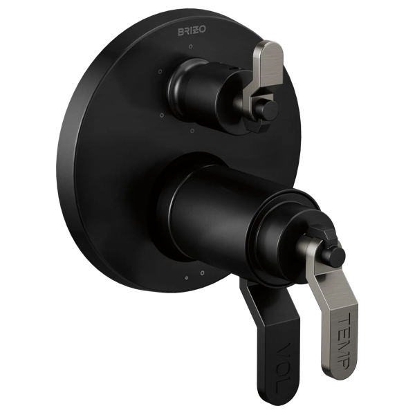 Brizo Litze T75635-BLLHP shown with HL7534-BLSL handle kit, sold separately