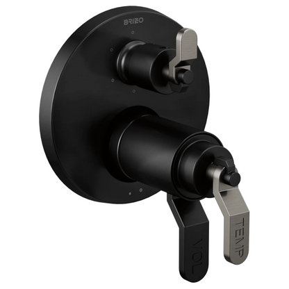 Brizo Litze T75635-BLLHP shown with HL7534-BLSL handle kit, sold separately