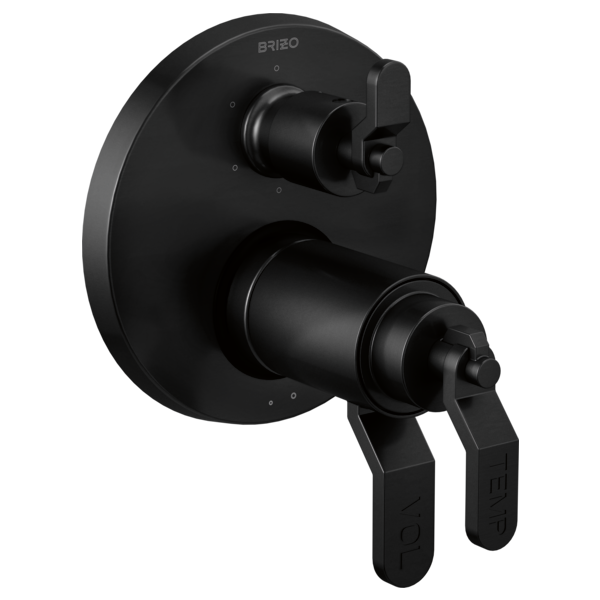 Brizo Litze T75635-BLLHP shown with HL7534-BL handle kit, sold separately
