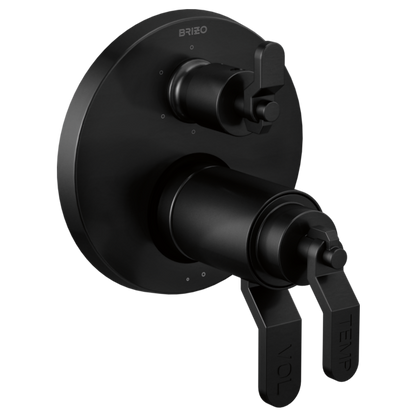 Brizo Litze T75635-BLLHP shown with HL7534-BL handle kit, sold separately