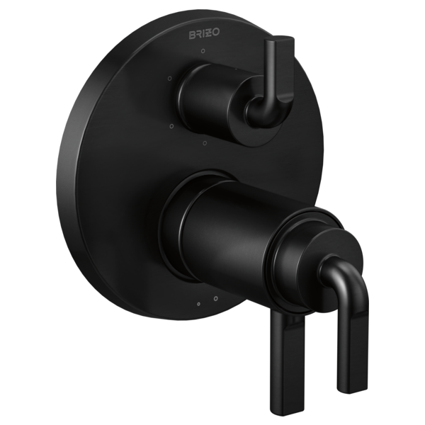 Brizo Litze T75635-BLLHP shown with HL7539-BL handle kit, sold separately
