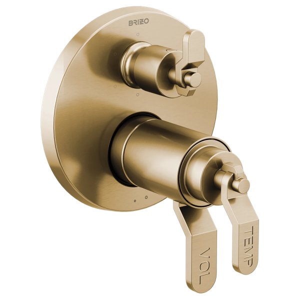 Brizo Litze T75635-GLLHP shown with HL7534-GL handle kit, sold separately