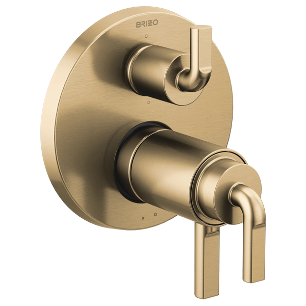Brizo Litze T75635-GLLHP shown with HL7539-GL handle kit, sold separately