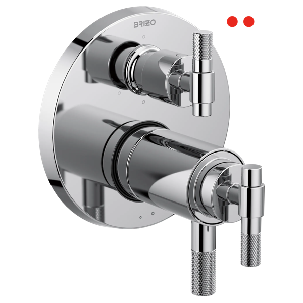 Brizo Litze T75635-PCLHP shown with HL7533-PC handle kit, sold separately