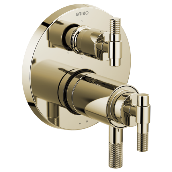 Brizo Litze T75635-PNLHP shown with HL7533-PN handle kit, sold separately
