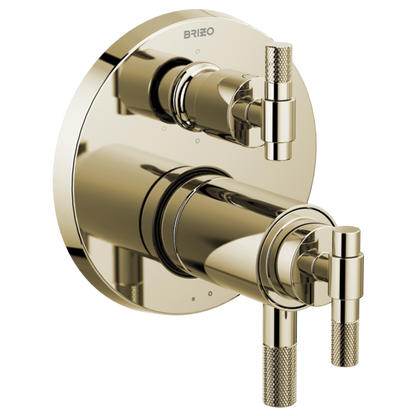 Brizo Litze T75635-PNLHP shown with HL7533-PN handle kit, sold separately