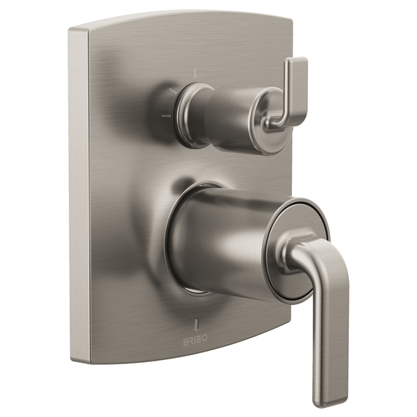Brizo Kintsu / Allaria T75P506-NKLHP shown with HL75P67-NK handles, sold separately