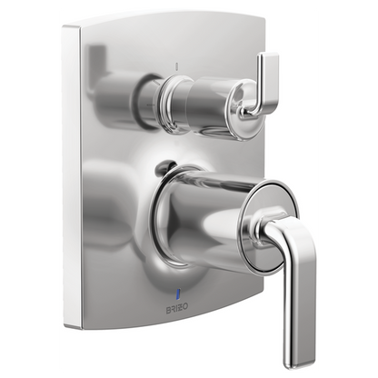 Brizo Kintsu / Allaria T75P506-PCLHP shown with HL75P67-PC handles, sold separately