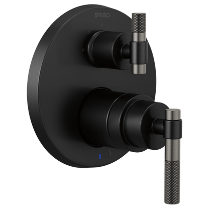 Brizo Litze T75P535-BLLHP shown with HL75P33-BLSL handle kit, sold separately