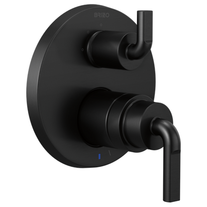Brizo Litze T75P535-BLLHP shown with HL75P39-BL handle kit, sold separately