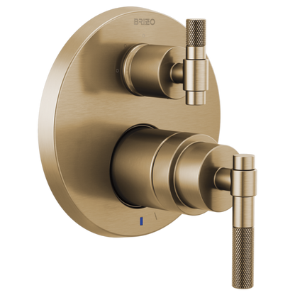 Brizo Litze T75P535-GLLHP shown with HL75P33-GL handle kit, sold separately
