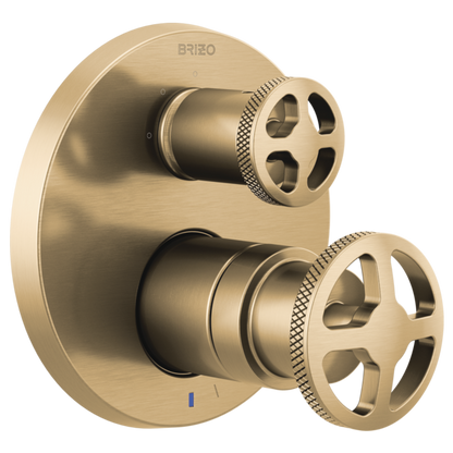 Brizo Litze T75P535-GLLHP shown with HW75P32-GL handle kit, sold separately