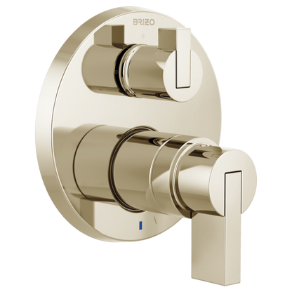 Brizo Litze T75P535-PNLHP shown with HL75P32-PN handle kit, sold separately