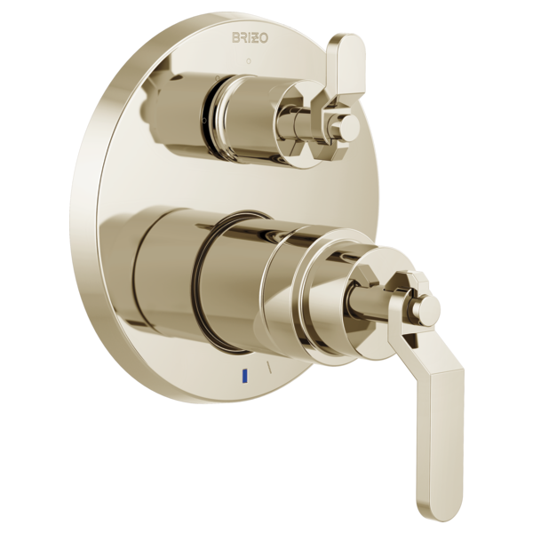 Brizo Litze T75P535-PNLHP shown with HL75P34-PN handle kit, sold separately