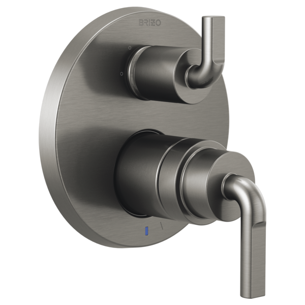 Brizo Litze T75P535-SLLHP shown with HL75P39-SL handle kit, sold separately