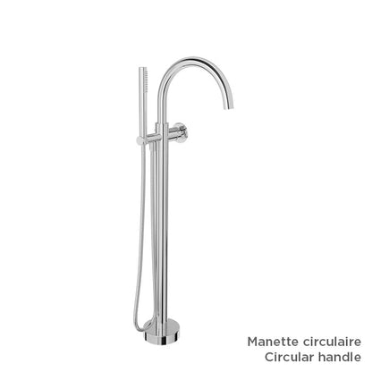 Baril Air B80 T80-1111-00 — handle configuration example; handles and rough-in sold separately