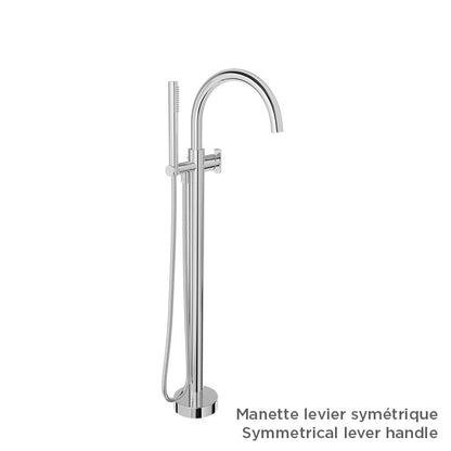 Baril Air B80 T80-1111-00 — handle configuration example; handles and rough-in sold separately