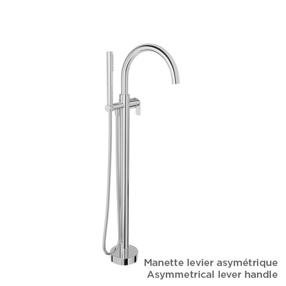 Baril Air B80 T80-1111-00 — handle configuration example; handles and rough-in sold separately