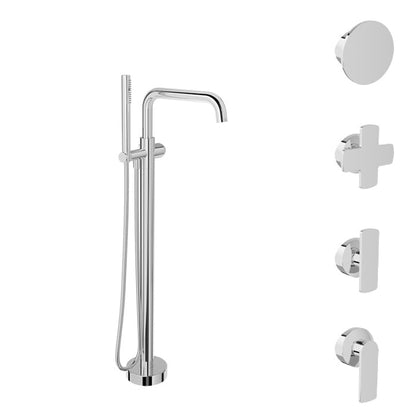 Baril Air B80 T80-1112-00 — handle choices; handles and rough-in sold separately